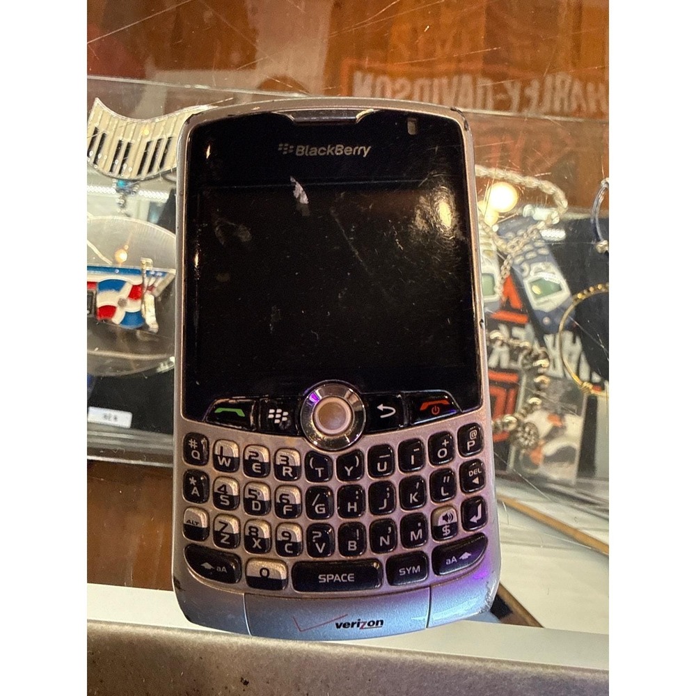 BlackBerry 8830 World Edition Verizon Wireless Silver Black QWERTY Smartphone